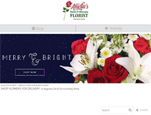 Tablet Screenshot of ameliasbudsandblooms.com